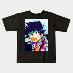 Anime Sad Pop Art Kids T-Shirt